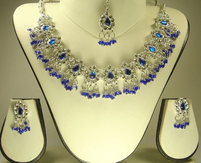 Indian dance style necklace set
